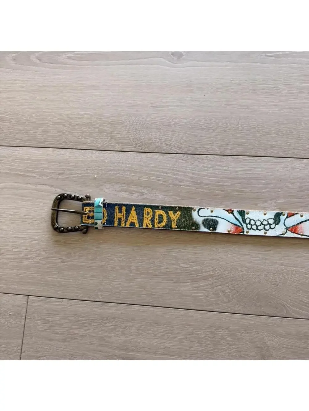 Ed Hardy Men's Multi Belt